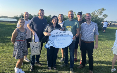 Accueil chaleureux des nouveaux résidents de Verchères