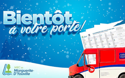 MRC de Marguerite-D&rsquo;Youville: calendrier des collectes