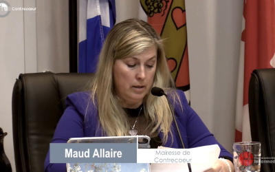 Ville de Contrecœur: Séance du conseil municipal le 18 novembre 2025