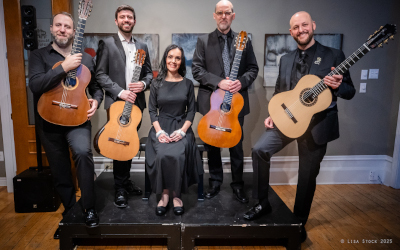 Un succès retentissant pour la Première mondiale présentant l’Intégrale pour guitare classique solo de Suzie Auclair