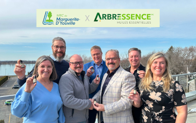 Collecte gratuite de retailles de cèdres: la MRC de Marguerite-D’Youville et Arbressence renouvellent leur partenariat pour un été sous le signe du développement durable
