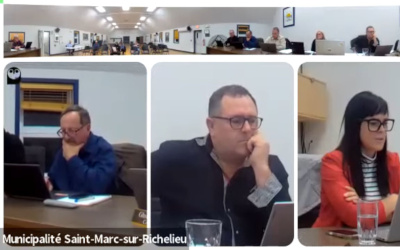 Municipalité de Saint-Marc-sur-Richelieu: visionnement de la séance du conseil municipal du 8 avril 2025