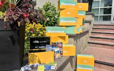 Distribution d’une boîte de bienvenue aux nouveaux citoyens de la région de Sorel-Tracy