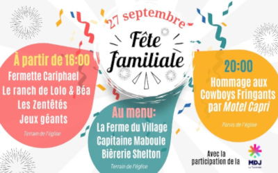 Saint-Marc-sur-Richelieu: Fête familiale le 27 septembre