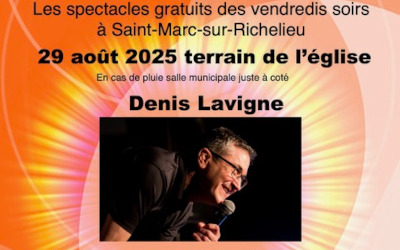 Les Concerts du vendredi à Saint-Marc-sur-Richelieu: Denis Lavigne