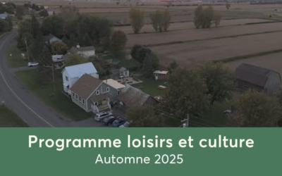 Municipalité de Verchères: le programme Loisirs et culture – Automne 2025 est maintenant en ligne