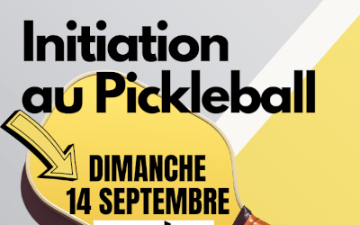 Municipalité de Verchères: initiation au pickleball