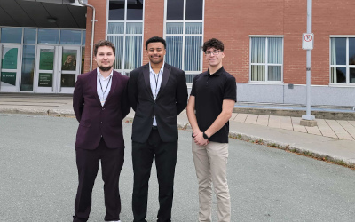 Cégep de Sorel-Tracy: un trio d’étudiants en Techniques de comptabilité et gestion remporte le prix du jury à Place à la relève en gestion