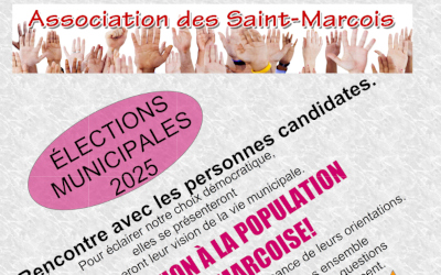 Élections municipales à Saint-Marc-sur-Richelieu: rencontre avec les personnes candidates