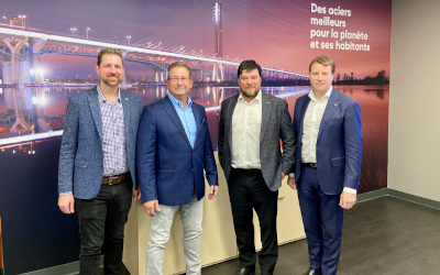 Yves-François Blanchet chez ArcelorMittal Contrecœur: Xavier Barsalou-Duval exhorte le gouvernement fédéral à défendre l’acier québécois dans la guerre tarifaire