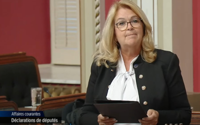 Suzanne Roy souligne en grand le dixième anniversaire du journal Le ContreCourant