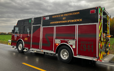Ville de Sorel-Tracy: remplacement d&rsquo;un camion autopompe au Service de protection et d&rsquo;intervention d&rsquo;urgence