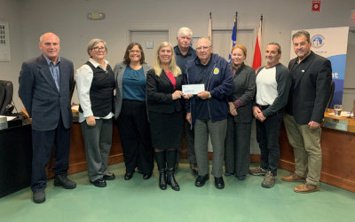 Ville de Contrecœur: une aide financière remise à trois organisations lors de la séance du conseil