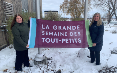 La Ville de Contrecœur souligne La Grande semaine des tout-petits