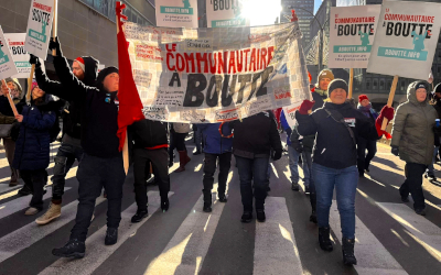 Le communautaire à boutte: une mobilisation nationale pour des engagements financiers durables