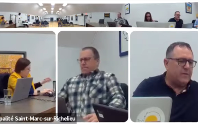 Municipalité Saint-Marc-sur-Richelieu: visionnement de la séance du conseil 10 mars 2026