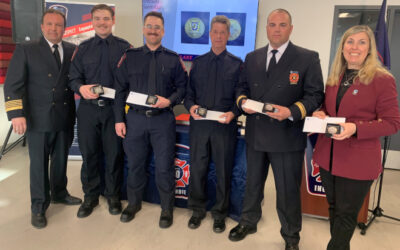 Service de sécurité incendie de Contrecœur: cérémonie d’assermentation et remise de médailles