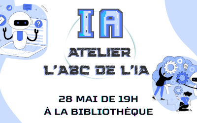 Bibliothèque de Verchères: Atelier – L’ABC de l’intelligence artificielle