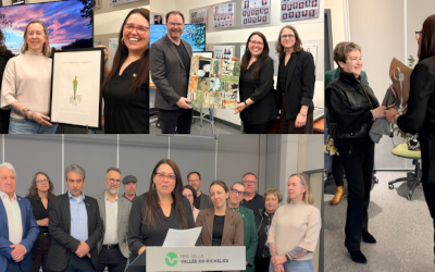 La MRC de La Vallée-du-Richelieu rend hommage à quatre élu(e)s ayant marqué la vie municipale