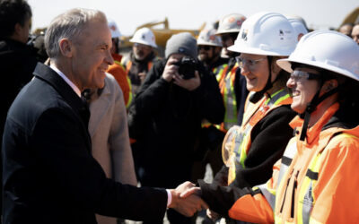 Le premier ministre Carney donne le coup d’envoi du projet d’expansion du terminal de Contrecœur au port de Montréal