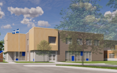 Saint-Marc-sur-Richelieu: début des travaux pour la reconstruction d&rsquo;une partie de l&rsquo;école des Trois-Temps