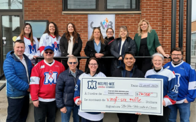 Une année record: Nos Pee-Wee contre le cancer 2026 remet 26 000 $ au Défi-Cancer du CAB du Bas-Richelieu et au CAB de Contrecœur