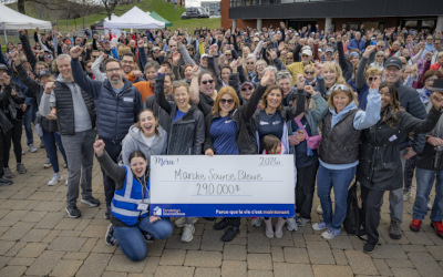 Un montant net de 290 000 $ dévoilé lors de la Marche Source Bleue 2026 et plus de 700 participants inscrits