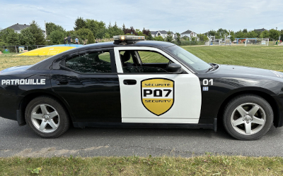 La patrouille de sécurité de retour dans les parcs de Varennes