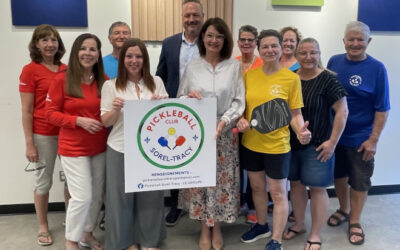 Le Club de Pickleball de Sorel-Tracy remet 5 000$ à la Fondation du Cégep de Sorel-Tracy pour soutenir les étudiantes et étudiants dans le besoin