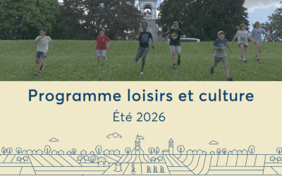 Municipalité de Verchères: le programme loisirs et culture été