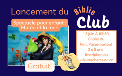 Verchères: le tout nouveau BiblioCLUB débarque à la bibliothèque cet été!