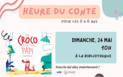 Municipalité de Saint-Marc-sur-Richelieu: Heure du conte et atelier créatif