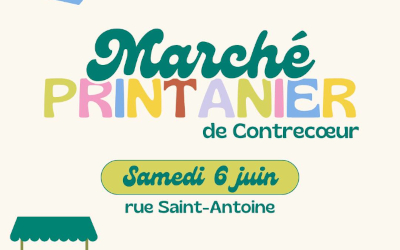 Ville de Contrecœur: le Marché du printemps revient avec une nouvelle identité et un nombre record d’exposants