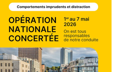 Bilan de l’ONC distraction et comportements imprudents: près de 13 000 constats remis