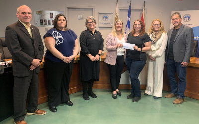 Ville de Contrecœur: remise d&rsquo;une contribution financière à Soccer mineur Contrecœur