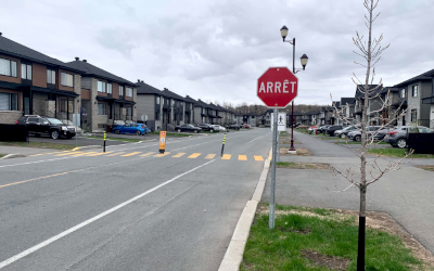 Ville de Contrecoeur: nouvelle signalisation sur la rue des Patriotes
