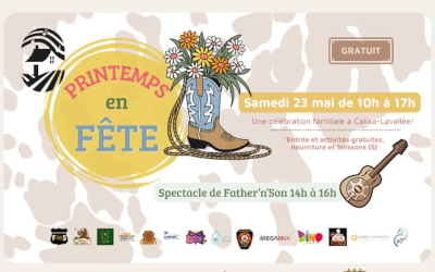Printemps en Fête: la Municipalité de Calixa-Lavallée invite toute la famille à une grande célébration western gratuite le 23 mai!