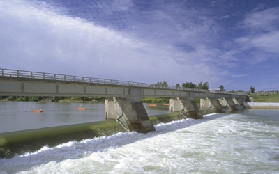 Parcs Canada: fluctuations du niveau d&rsquo;eau de la rivière Richelieu