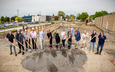 Initiative Logement abordable Desjardins: lancement officiel des travaux du nouvel immeuble de 35 logements abordables à Varennes