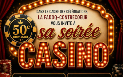 FADOQ de Contrecœur: Soirée casino