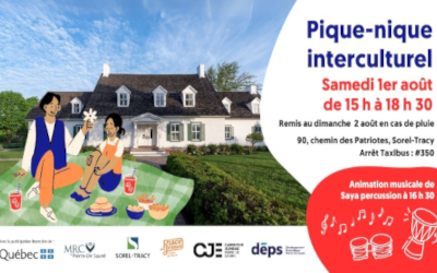 Maison des gouverneurs: participez au Pique-nique interculturel le samedi 1er août