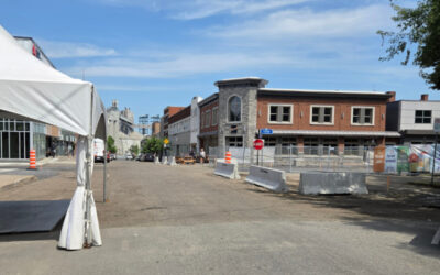 Sorel-Tracy: fin de la phase 1 des travaux sur la rue George