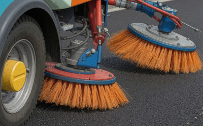 Municipalité de Verchères: balai de rue, semaine du 10 août