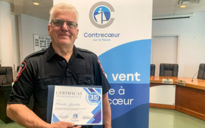 Ville de Contrecœur: des félicitations à Claude Laroche