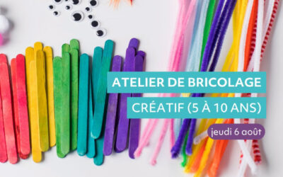 Ville de Contrecœur: atelier de bricolage créatif