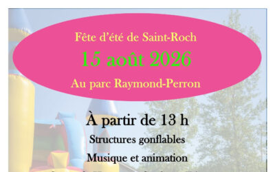 Municipalité de Saint-Roch-de-Richelieu: Fête d’été le 15 août prochain