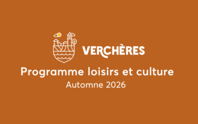 Municipalité de Verchères: programme loisirs et culture automne