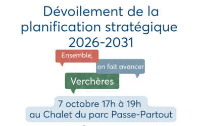 Une soirée pour dévoiler la planification stratégique de Verchères