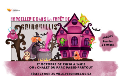 Bibliothèque Dansereau-Larose: spectacle d’Halloween