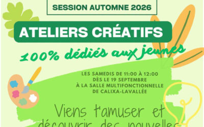 Municipalité de Calixa-Lavallée: il est encore temps de s’inscrire aux ateliers créatifs